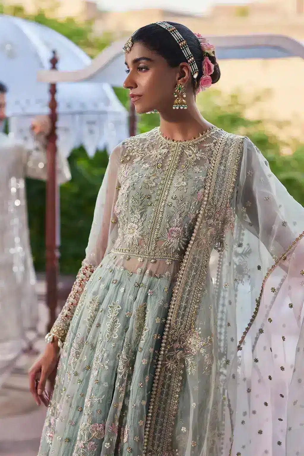 Afrozeh | Dastangoi Wedding Formals | Mehrunisa - Rang-e-Khaas