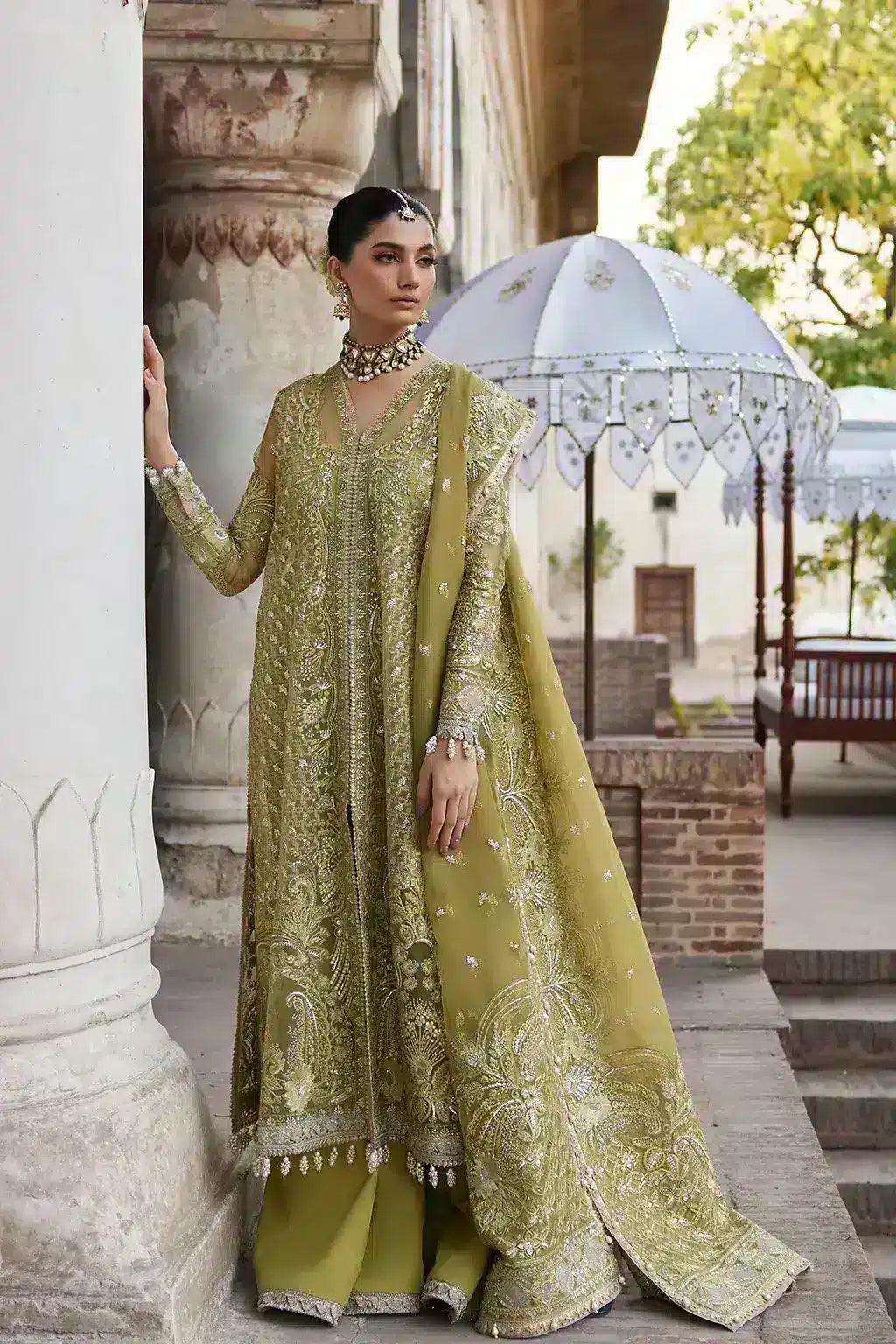 Afrozeh | Dastangoi Wedding Formals | Shehnaz - Rang-e-Khaas