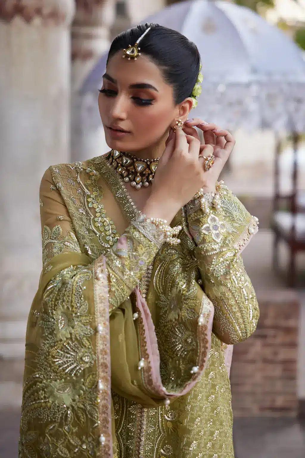 Afrozeh | Dastangoi Wedding Formals | Shehnaz - Rang-e-Khaas