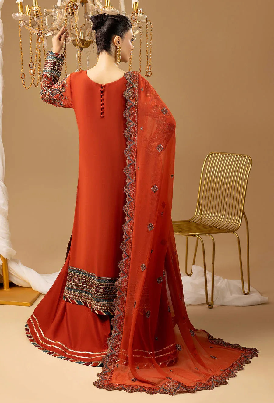 Adans Libas | Chiffon 25 | 7581 G - Rang-e-Khaas