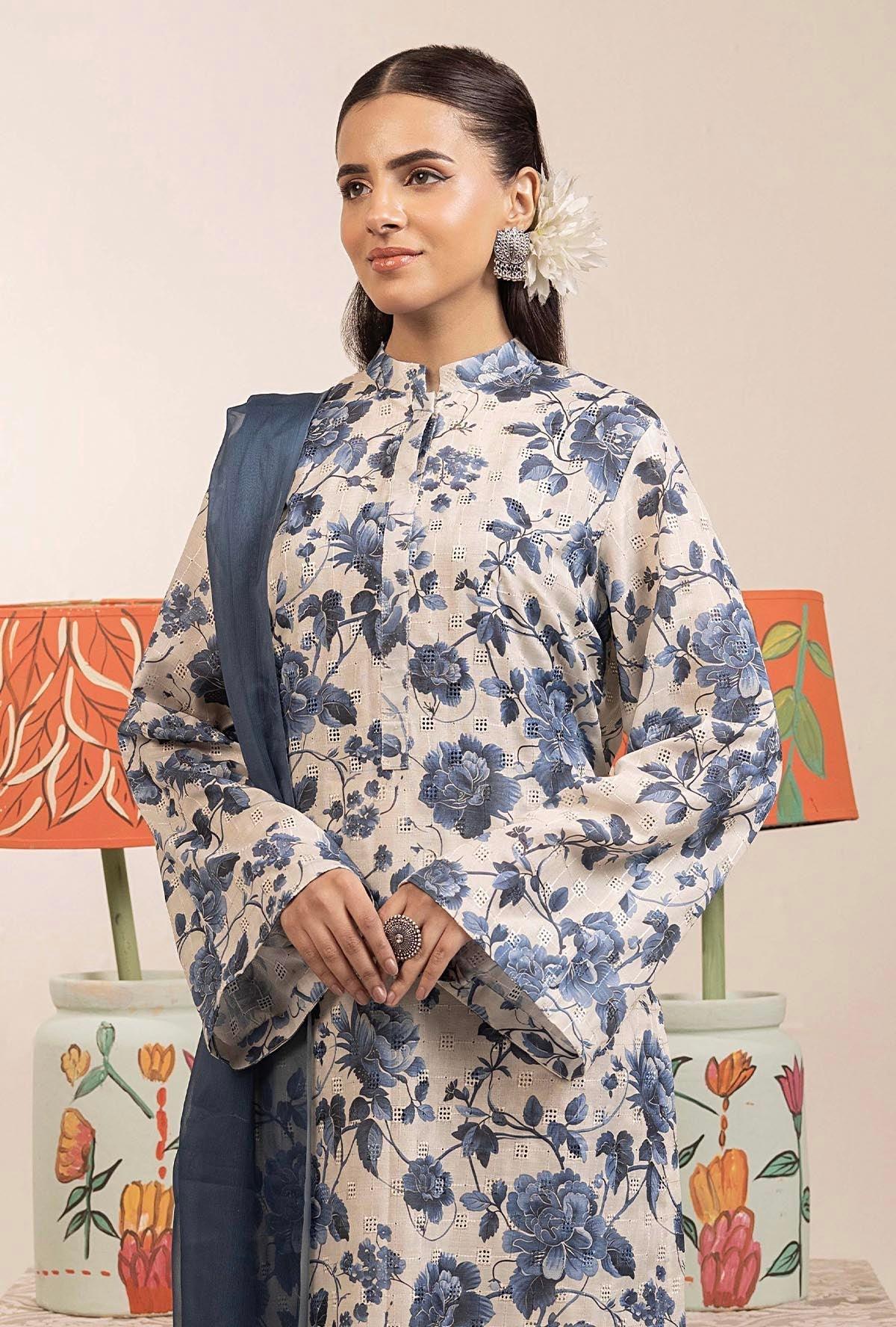 Adans Libas | Basic Chikankari | 7702 - Rang-e-Khaas