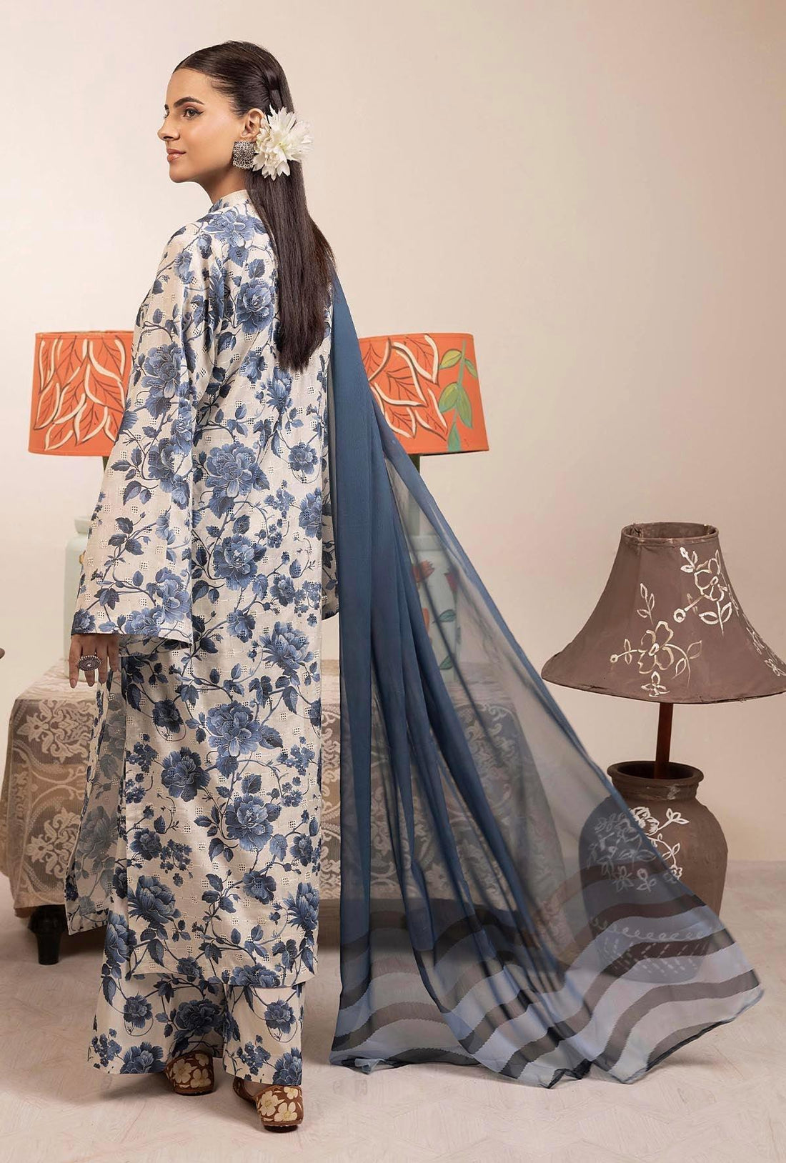 Adans Libas | Basic Chikankari | 7702 - Rang-e-Khaas