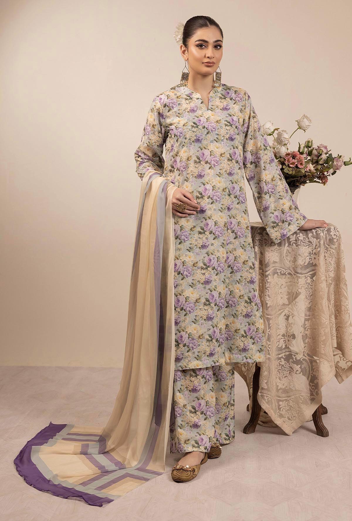 Adans Libas | Basic Chikankari | 7706 - Rang-e-Khaas