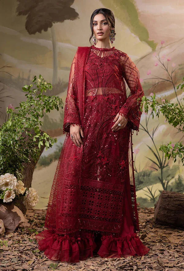 Adans Libas | Chiffon 25 | ELYSION 06668 A - Rang-e-Khaas