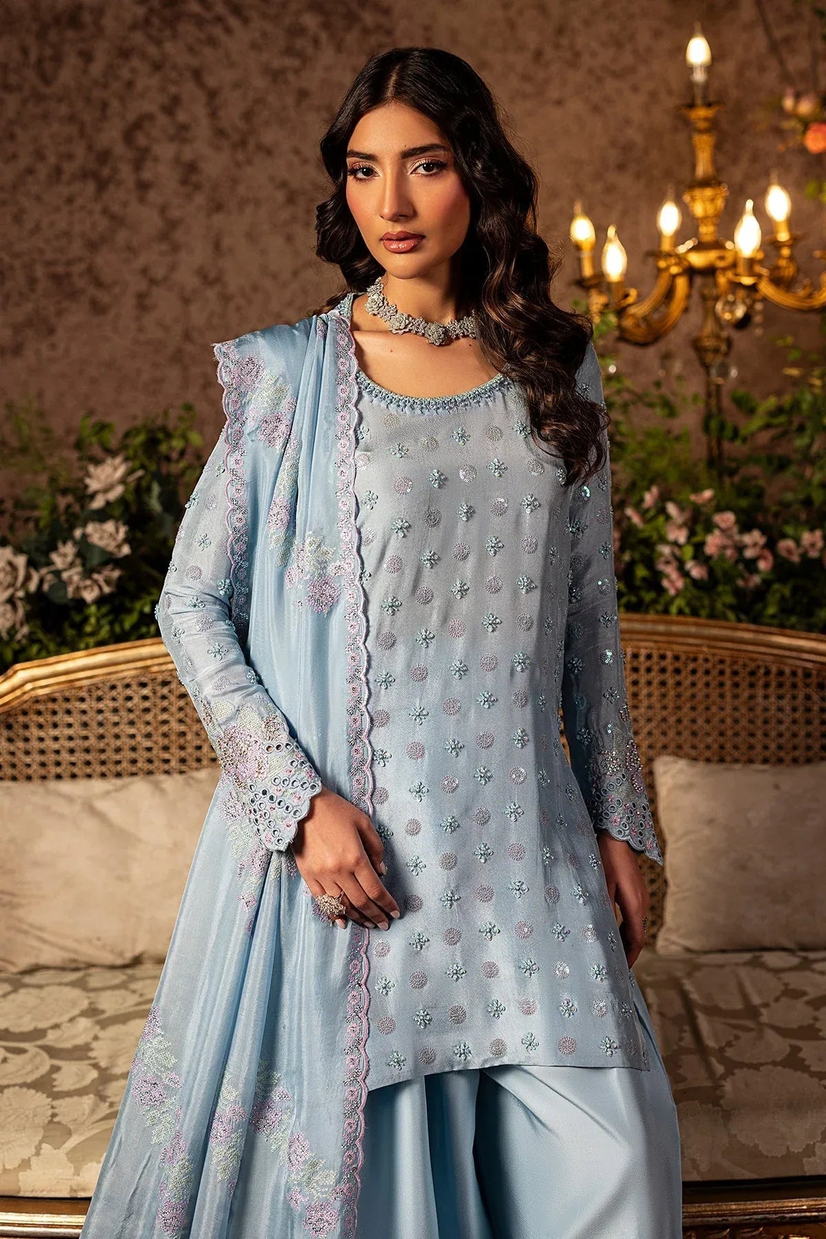 Mina Kashif | Loona Lawn 25 | Sapphire - Rang-e-Khaas