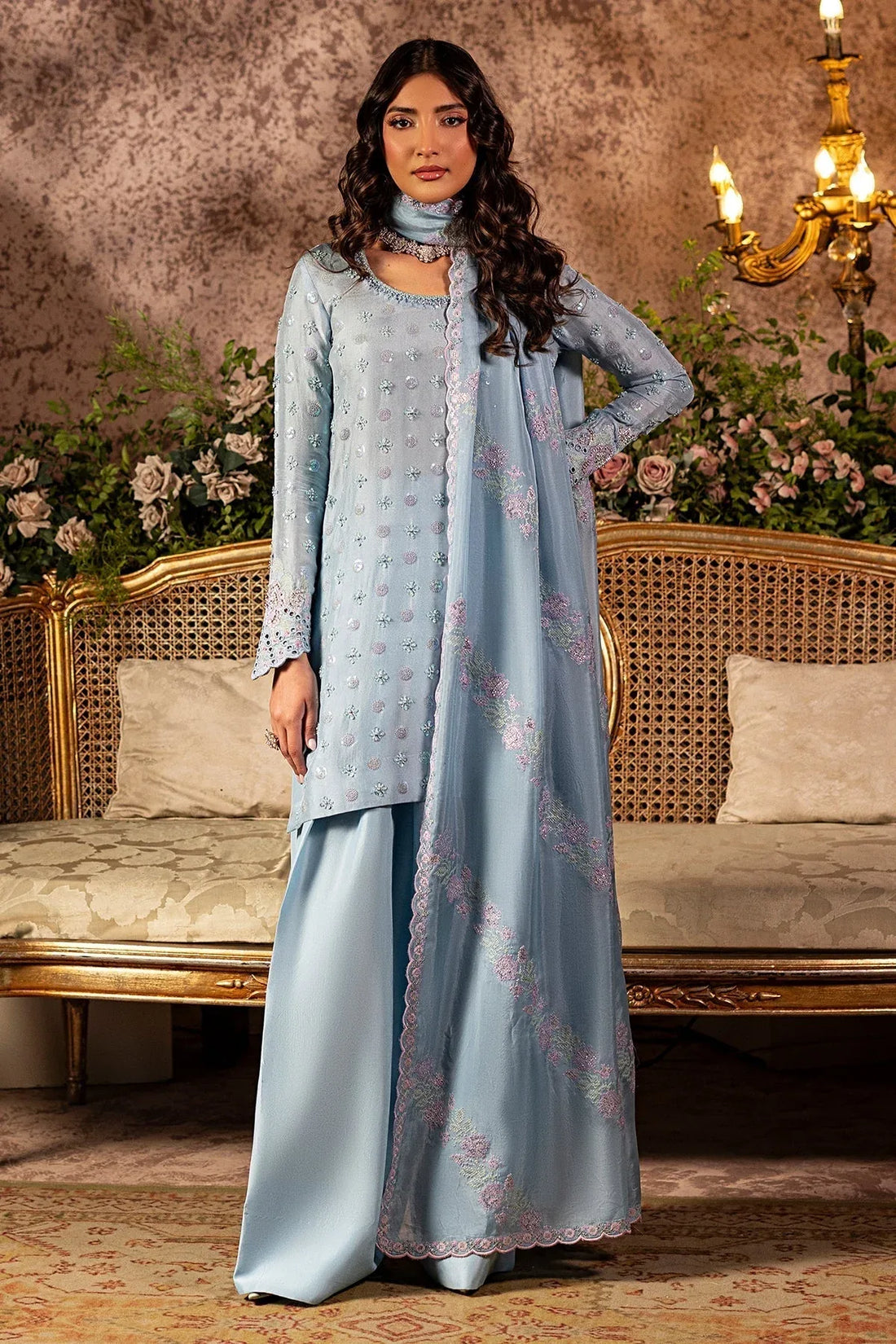 Mina Kashif | Loona Lawn 25 | Sapphire - Rang-e-Khaas