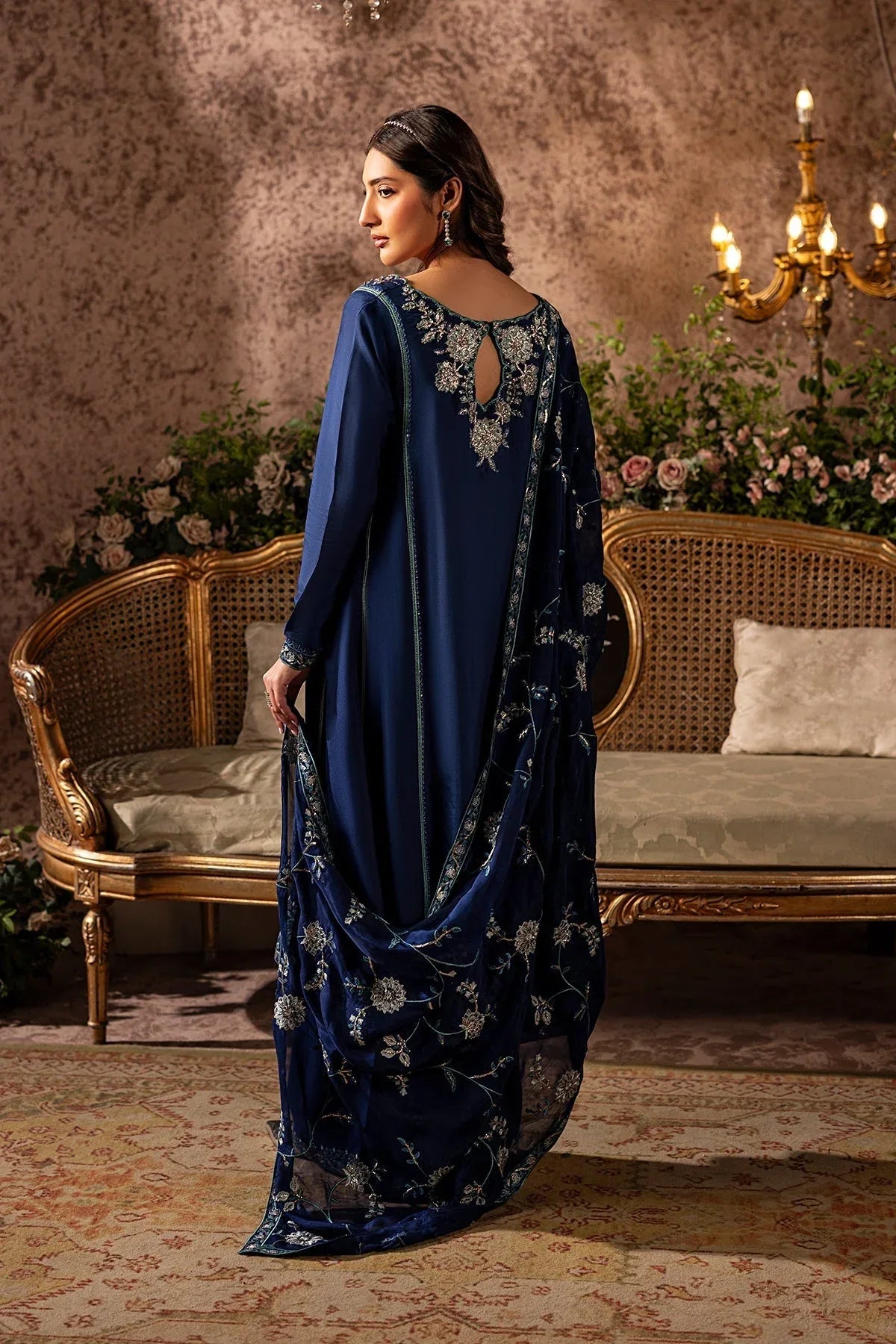 Mina Kashif | Loona Lawn 25 | Midnight - Rang-e-Khaas