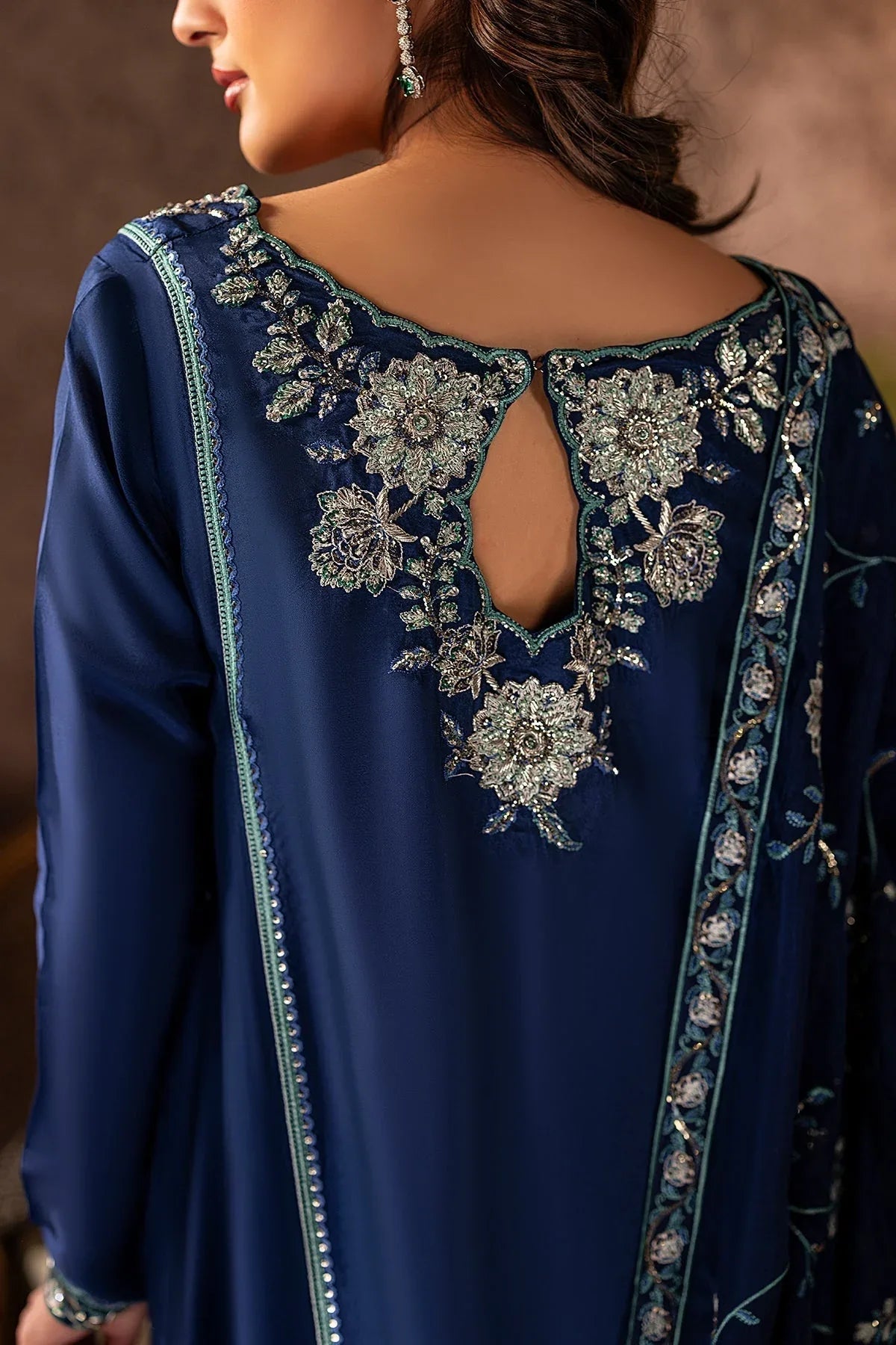 Mina Kashif | Loona Lawn 25 | Midnight - Rang-e-Khaas