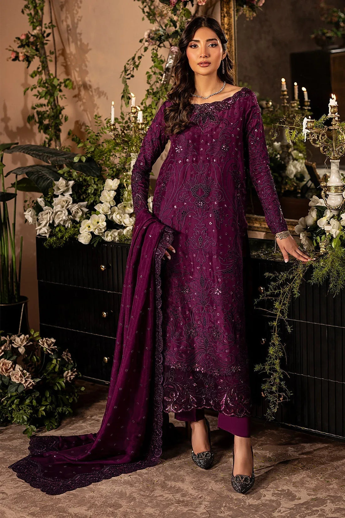 Mina Kashif | Loona Lawn 25 | Jade - Rang-e-Khaas