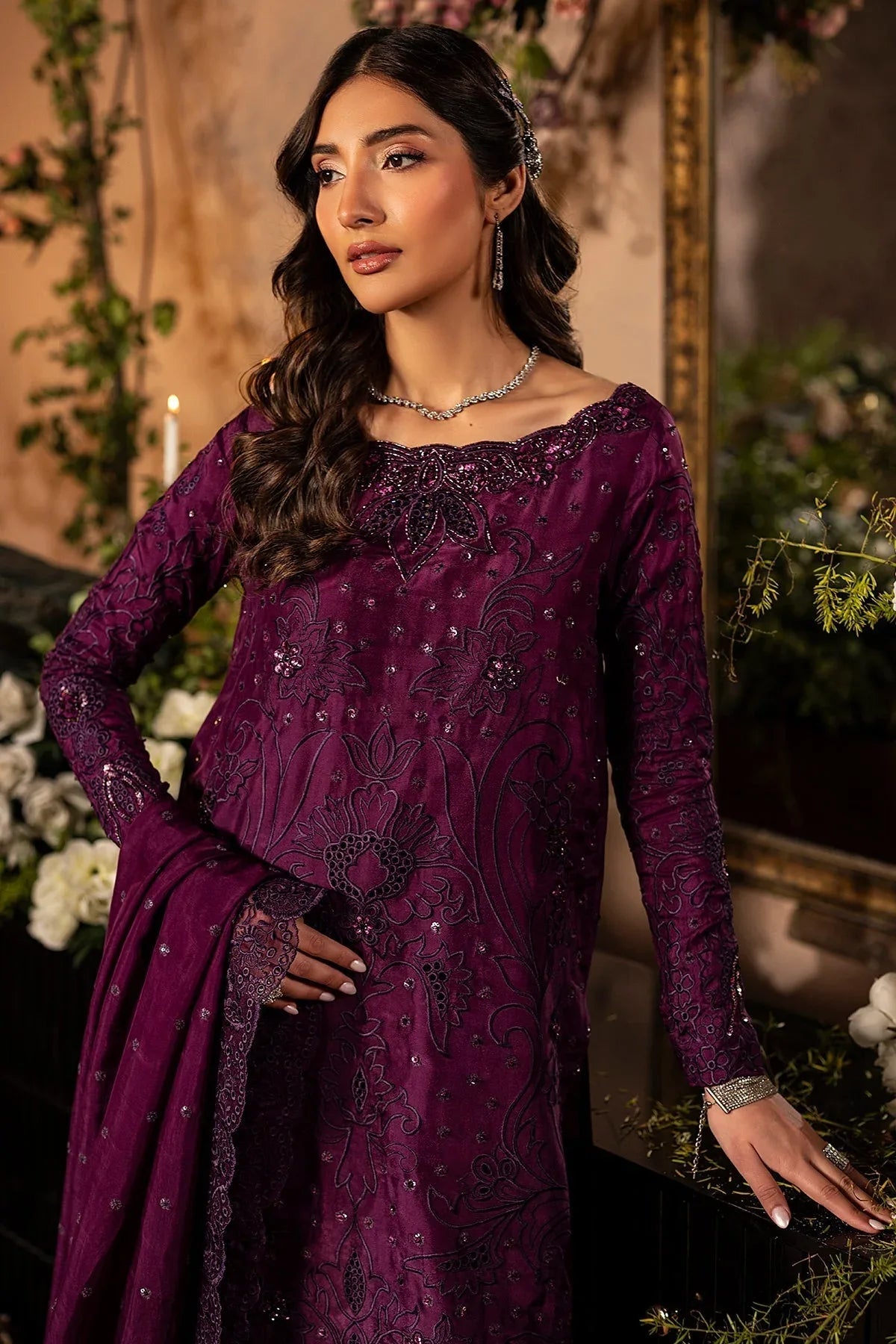 Mina Kashif | Loona Lawn 25 | Jade - Rang-e-Khaas