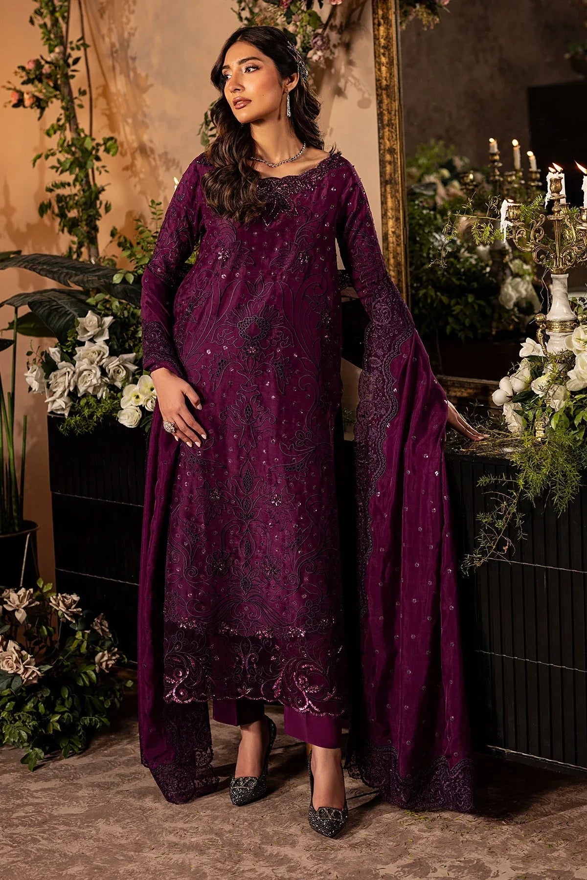 Mina Kashif | Loona Lawn 25 | Jade - Rang-e-Khaas