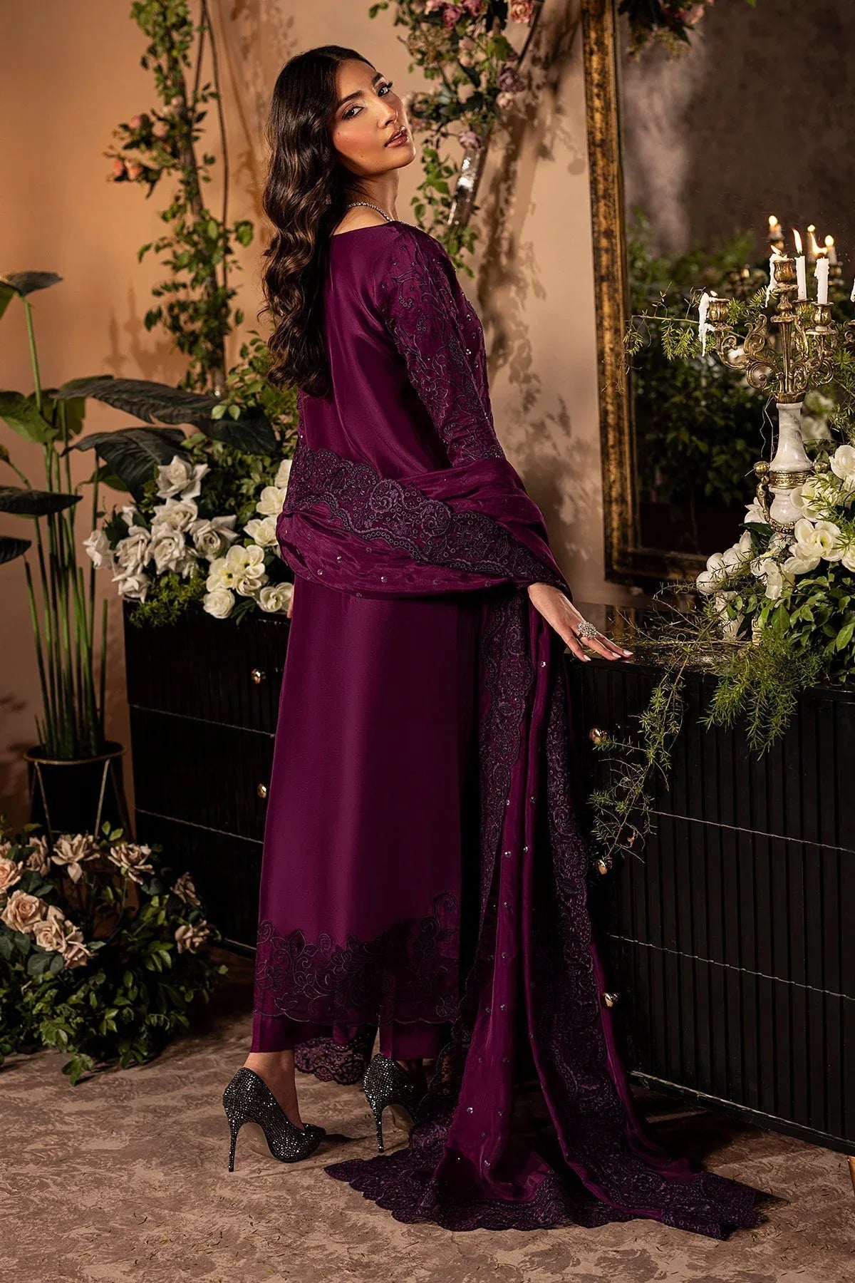 Mina Kashif | Loona Lawn 25 | Jade - Rang-e-Khaas