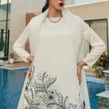 Fahad Hussayn | Lawn Banger | Monochrome Babe