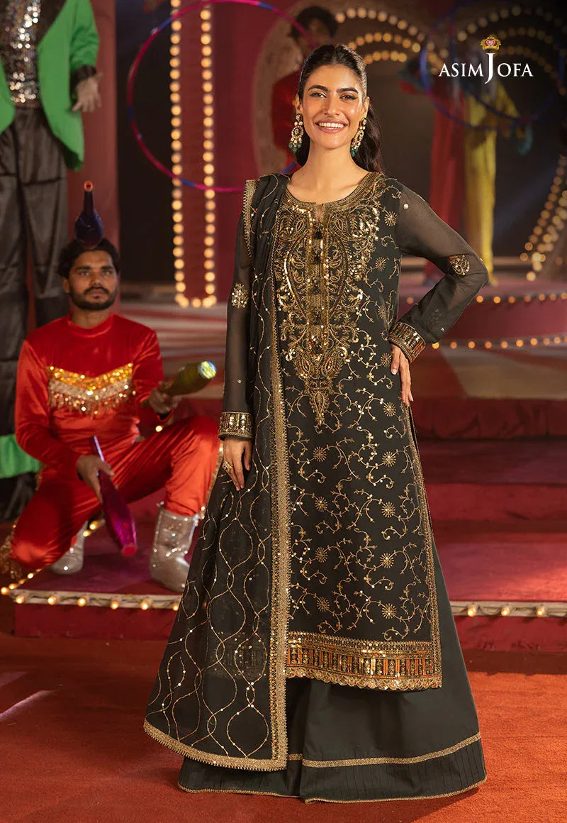 Asim Jofa | Festive Collection 25 | AJLLF-02 - Rang-e-Khaas