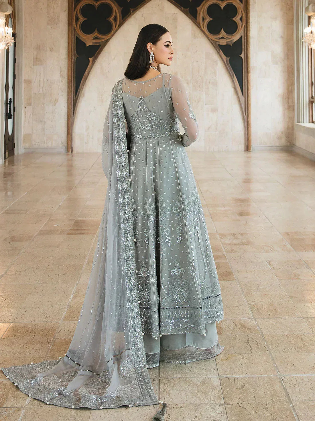 Gulaal | Embroidered Chiffon 23 | ARWA 06 - Rang-e-Khaas