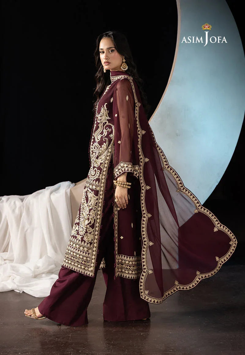 Asim Jofa | Festive Collection 25 | AJLLF-19 - Rang-e-Khaas