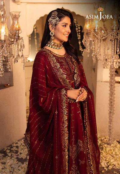 Asim Jofa | Shehnai Festive Collection | AJSH-16 - Rang-e-Khaas