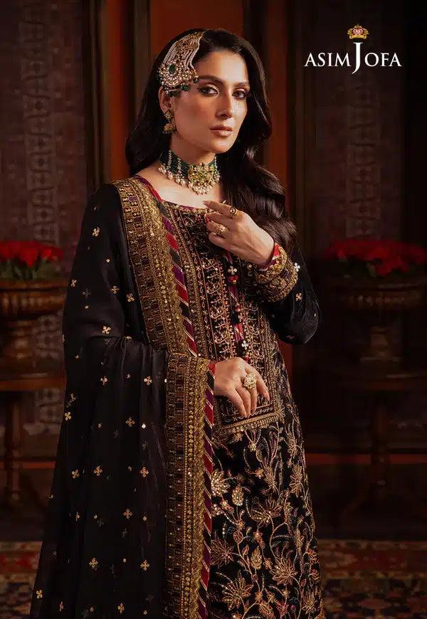 Asim Jofa | Makhmal Wedding Velvet 23 | AJMM-08 - Rang-e-Khaas