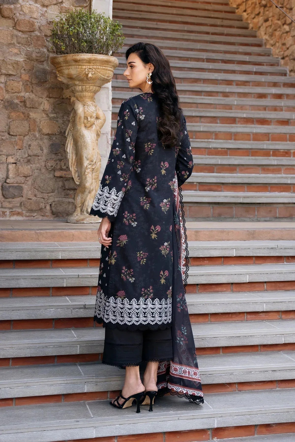 Afrozeh | Damask The Holiday Edit '25 - Lawn| Anisa B - Rang-e-Khaas