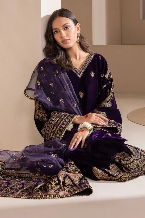 Baroque | Velvet 25 | UF-420 - Rang-e-Khaas