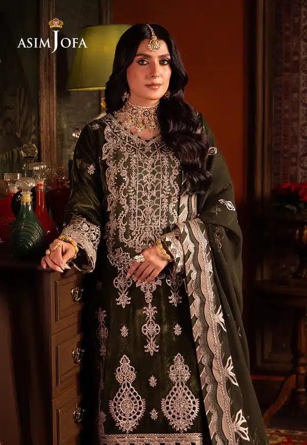 Asim Jofa | Makhmal Wedding Velvet 23 | AJMM-05 - Rang-e-Khaas