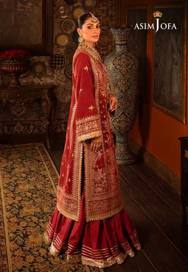 Asim Jofa | Makhmal Wedding Velvet 23 | AJMM-10 - Rang-e-Khaas