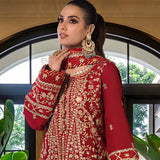 Asim Jofa | Luxury CAMBRIC 3 PCS '24 | AJFILE-10