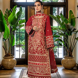 Asim Jofa | Luxury CAMBRIC 3 PCS '24 | AJFILE-10