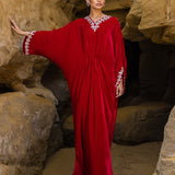 Zainab Chottani | Luxury Pret | CAPRI RED