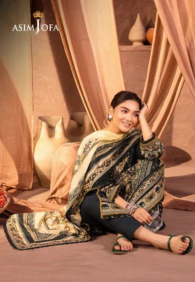 Asim Jofa | Prints Essentials | AJUB-13 - Rang-e-Khaas