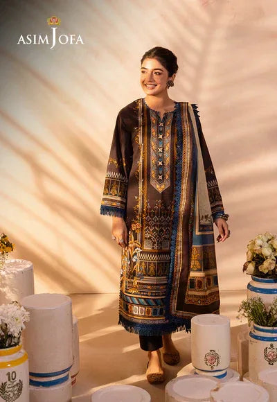 Asim Jofa | Prints Essentials | AJUB-18 - Rang-e-Khaas