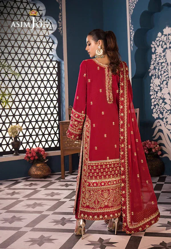 Asim Jofa | Fasana e Ishq Eid Luxury Lawn | AJFI-10 - Rang-e-Khaas