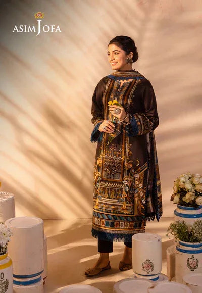 Asim Jofa | Prints Essentials | AJUB-18 - Rang-e-Khaas