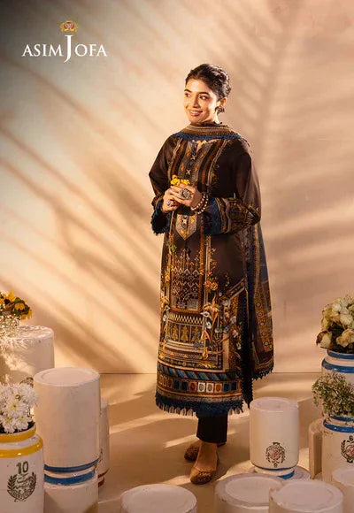 Asim Jofa | Prints Essentials | AJUB-18 - Rang-e-Khaas