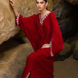 Zainab Chottani | Luxury Pret | CAPRI RED