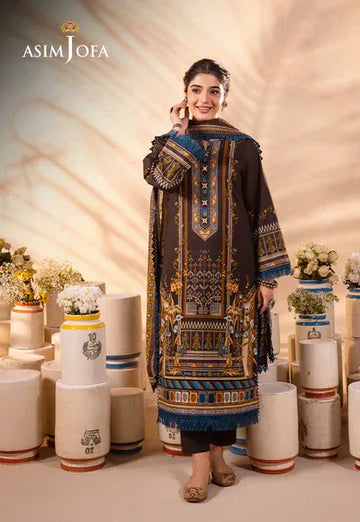 Asim Jofa | Prints Essentials | AJUB-18 - Rang-e-Khaas