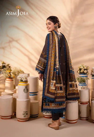 Asim Jofa | Prints Essentials | AJUB-18 - Rang-e-Khaas