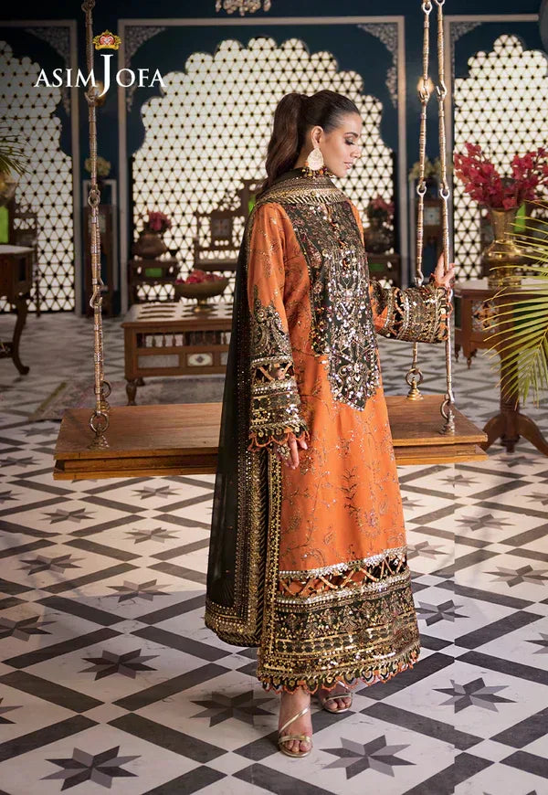 Asim Jofa | Fasana e Ishq Eid Luxury Lawn | AJFI-24 - Rang-e-Khaas