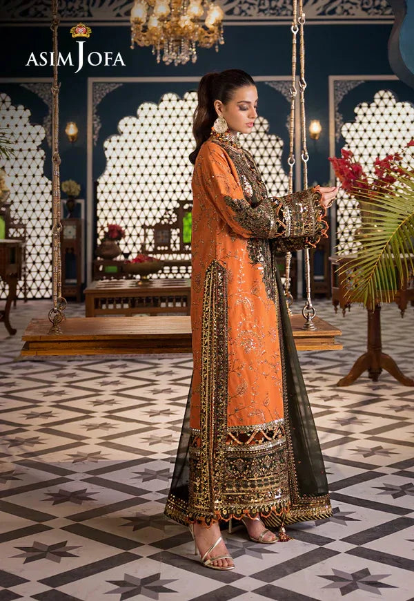Asim Jofa | Fasana e Ishq Eid Luxury Lawn | AJFI-24 - Rang-e-Khaas