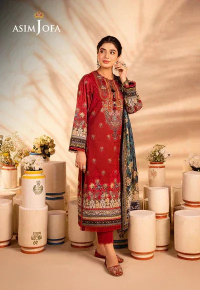 Asim Jofa | Prints Essentials | AJUB-02 - Rang-e-Khaas