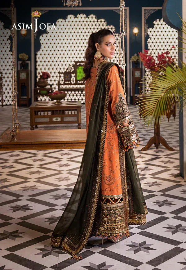 Asim Jofa | Fasana e Ishq Eid Luxury Lawn | AJFI-24 - Rang-e-Khaas