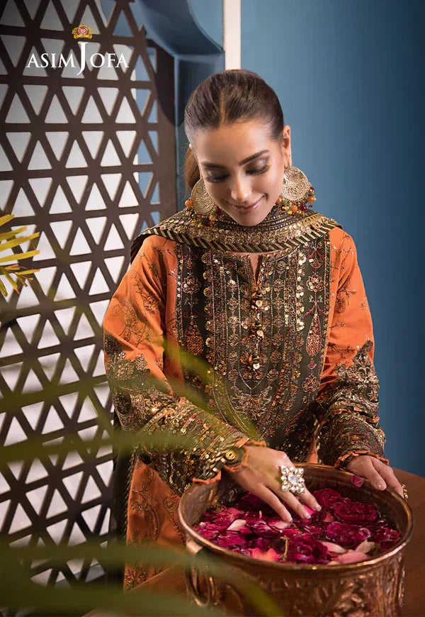 Asim Jofa | Fasana e Ishq Eid Luxury Lawn | AJFI-24 - Rang-e-Khaas