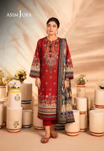 Asim Jofa | Prints Essentials | AJUB-02 - Rang-e-Khaas