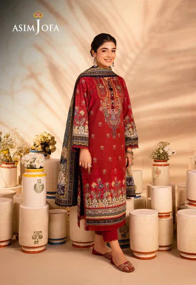 Asim Jofa | Prints Essentials | AJUB-02 - Rang-e-Khaas