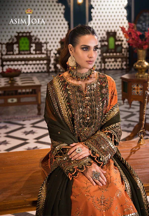 Asim Jofa | Fasana e Ishq Eid Luxury Lawn | AJFI-24 - Rang-e-Khaas