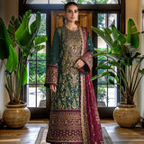 Asim Jofa | Luxury CAMBRIC 3 PCS '24 | AJFILE-01