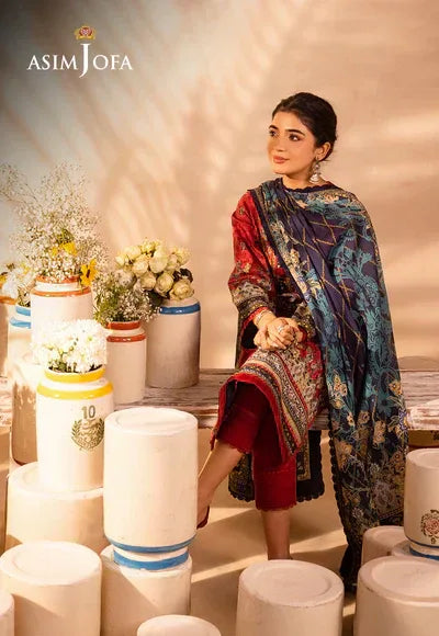 Asim Jofa | Prints Essentials | AJUB-02 - Rang-e-Khaas