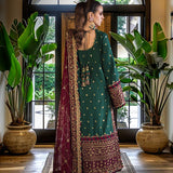 Asim Jofa | Luxury CAMBRIC 3 PCS '24 | AJFILE-01