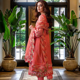 Asim Jofa | Luxury CAMBRIC 3 PCS '24 | AJFILE-07