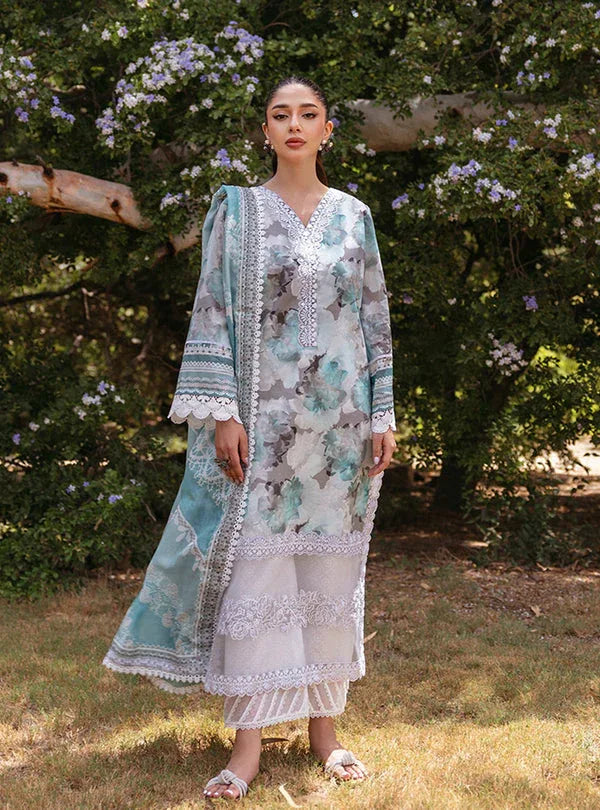 Zainab Chottani | Tahra Lawn 24 | ZINNIA - D 3B - Rang-e-Khaas